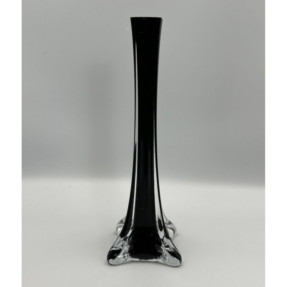 9” Eiffel Tower Flower Vase Flute Tall Glass Posh Skinny Table Decor 1 Pc